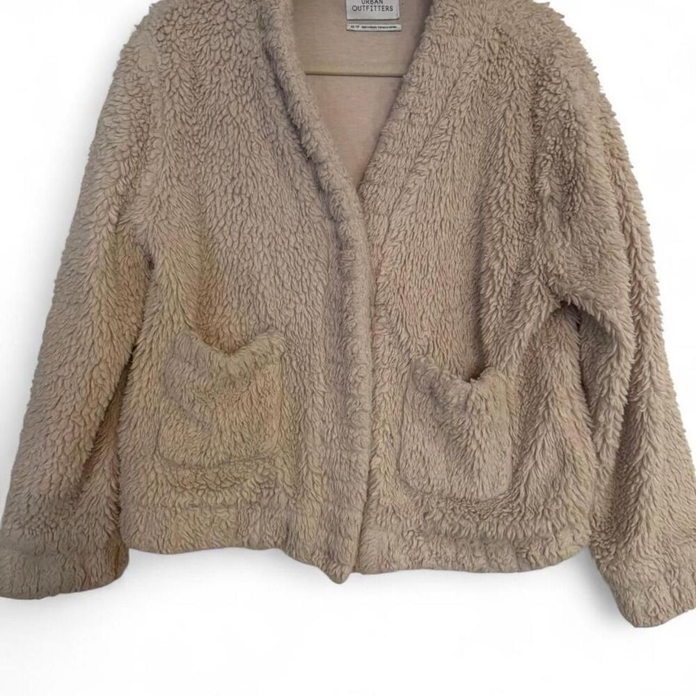 Urban-outfitters Women's Cream and Tan Coat